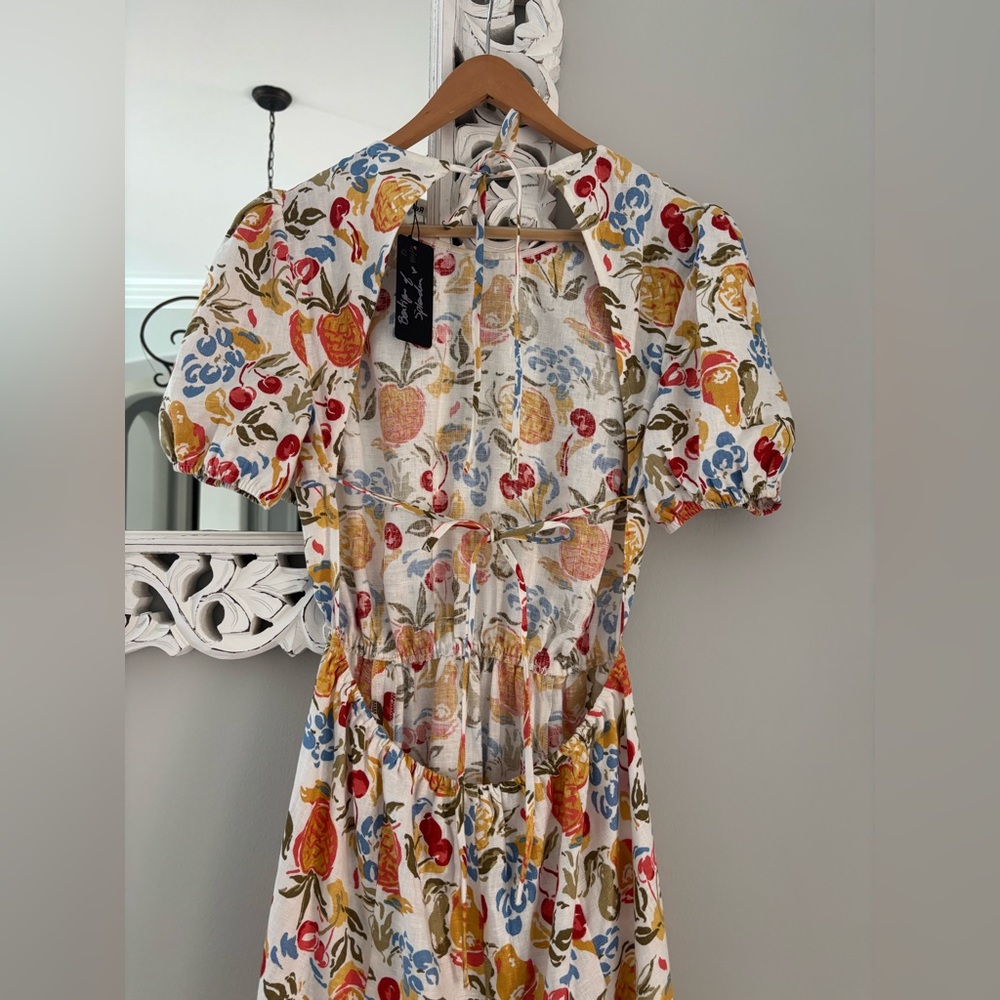 ✨Reformation Multicolor Floral Open Back Lenin Maxi Dress✨ - Picture 3 of 6